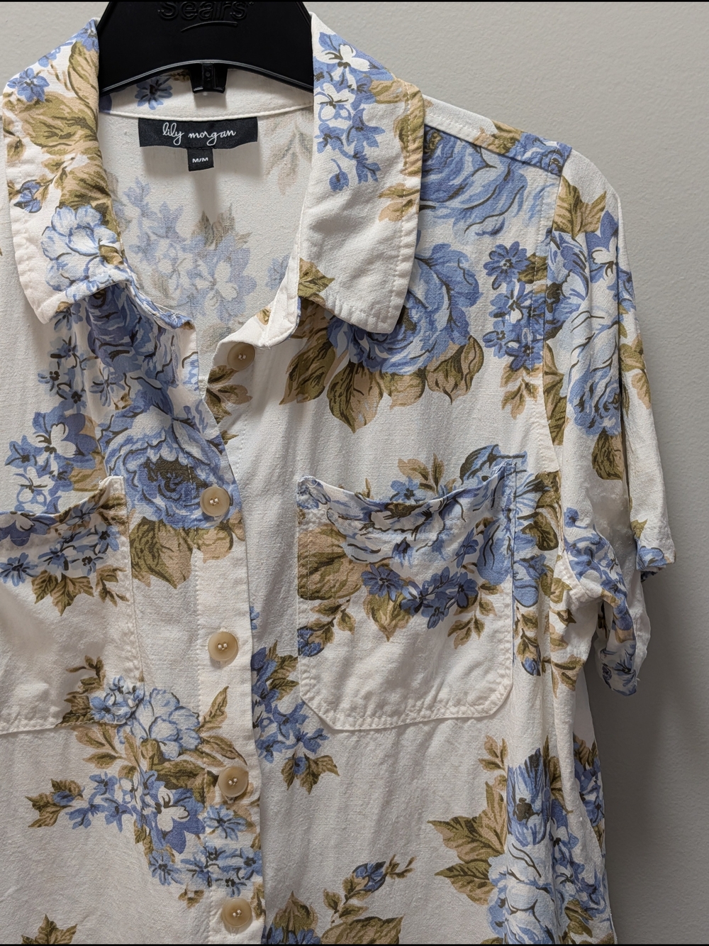 Lily Morgan 2 Piece Linen Blend Set - Picture 3 of 9